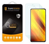 (3 Pack) Supershieldz for Xiaomi Poco X3 and Redmi Poco X3 NFC Tempered Glass Screen Protector, Anti Scratch, Bubble Free