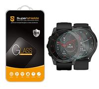 (3 Pack) Supershieldz Watch Screen Protector for Garmin Vivomove 3, Tempered Glass, Anti Scratch, Bubble Free