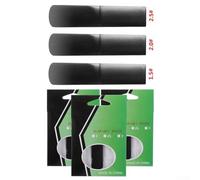 3 Pack Synthetic Saxophone Reeds for Alto, Tenor, Soprano & Clarinet - Strength 1.5, 2.0, 2.5 with Moisture Resistance and Protec(CLARINET)