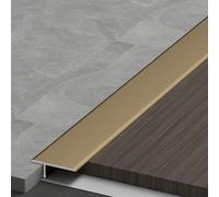 3-pack T Molding Trim Floor Cover Strips 90cm Aluminum Floor Transition Strips For Door Threshold And Joining Flooring Gaps Of Laminate Planks Tile,3ft(Gold,90 * 2.4cm/36 * 0.94 n)