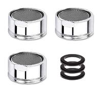 3 Pack Tap Aerator M24, Water Saver Tap Filter Nozzle Faucet Aerator Replacement Parts (24mm Male Thread)