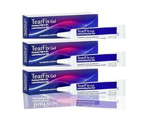 3 Pack TearFix Carbopol 980 0.2% Lubricating Eye Gel | Eye Gel Drops for Irritated, Tired & Dry Eyes (3 Pack)