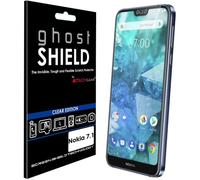 [3 Pack] TECHGEAR Screen Protector for Nokia 7.1 [ghostSHIELD Edition] Reinforced Flexible TPU Screen Protector with Full Screen Coverage