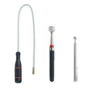 3 Pack Telescopic Magnet, Magnetic Pickup Tool, Telescopic Magnetic Pickup Tool, Magnet Stick - Extendable Retrieval Tools with Strong Magnetic Tips,with Non-Slip Handle