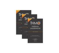 3 Pack Thermal Long Johns - Winter Base Layer Underwear Bottoms THMO Black XXL