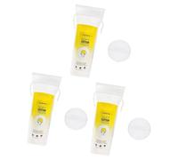 3 Pack Thickened Cotton Makeup Pads with Geometric Pattern for Better Liquid Absorption Thick Cotton Rounds for Face