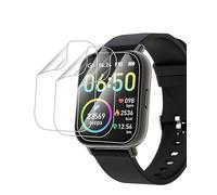 3 Pack,TPU Screen Protector for Motast P32 1.69inch Smartwatch (Auto Repair) - Ant-Scratch, High Responslve,Bubble free, High Definition Transparent