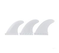 3 Pack Tri Set Surfboard Fins, Lightweight Surf Fins, Flexible Paddle Board Fin for Shortboard Funboard and Longboard Water Sport