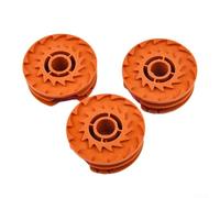 3 Pack Trimmer Line Spool Replacement for McGregor MET3525 MET4530 MET6032 for Worx WG100E WG105 WG112E for MacAlister Twin Line Models WX100 Part Number Dual Line 2x3m 15mm