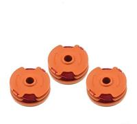 3 Pack Trimmer Spool and Line for For Worx WG100E WG104E WG119E, for MET6032 MET4530 MET3525 GGT600G, Replacement Part WX100