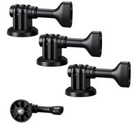 3 Pack Tripod Mount Adapter for DJI Osmo Action 6 5 Pro/4/3,Action Camera Adapter for Insta 360 Ace Pro 2 & Hero 13/12/11/10/9,Brave 8/7/EK7000 Selfie Stick Tripod Mount with 1/4" 20 Hole for Vlogging