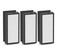 3 Pack True HEPA Replacement Filter Compatible with VEVA 8000 Elite Pro Series Air Cleaner Puri-fier, 3 HEPA Filters