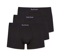 PAUL SMITH Mens Trunk 3 Pack Plain In Black Mens Clothing Size: XL, Colour: Black Fabric