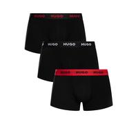 Hugo 50532611 Trunk Boxers 3 Units Black 2XL Men
