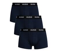 HUGO Men's 3 Pack Trunks, Blue