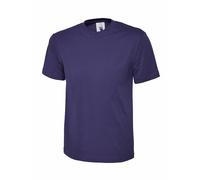 3 PACK Uneek Classic T-Shirt Mens Crew Neck Short Sleeve T 100% Soft Cotton Tee