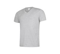 3 PACK UN lassic V-Neck T Shirt Mens UC317 Plain Cotton Short Sleeve Tee