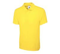Uneek UC101 Classic Polo Shirt 220GSM Yellow XS Colour: Yellow, Size: XS