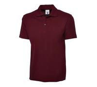 3 Pack - Uneek Mens Womens Classic Polo Shirt Plain Short Sleeve Collared Tee