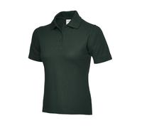 3 PACK Uneek UC115 Ladies Ultra Cotton Poloshirt Short Sleeve Casual Work TShirt