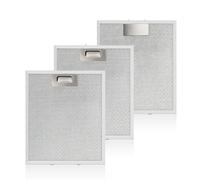 3-Pack Universal 12-5/9" x 10-1/5" Range Hood Aluminum Filter Mesh Screen Replacement for Most Kitchen Ventilation Systems