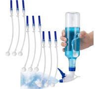 3 Pack Universal Fit 360° Spray Bottle Adapter, Weighted Tube Replacement for Sprayers, Upside Down Multi-Angle Sprayer Attachment, Flexible Dip Tube for Household, Garden and Cleaning Bottles (9)