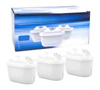 3-Pack Universal Water Filter Cartridges,Activated Carbon Jug Filter | for Brita Filter Jugs Long-Lasting Performance & Safety, Reduces Limescale, Chlorine, Lead, Copper for Healthier Water