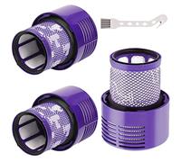 3 Pack V10 Filters Replacement Parts Compatible with Dyson V10 Cyclone Series, Cyclone V10 Absolute, Cyclone V10 Animal, V10 Total Clean, SV12, Replace Part No. 969082-01