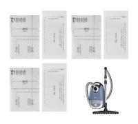 3 Pack Vacuum Cleaner Filter for Miele Vacuum Cleaner Motor Protection Filter Compatible with Miele Complete C1/2/3, Compact C1/2, Classic C1, Dynamic U1, S200-S899, S2000-S8999