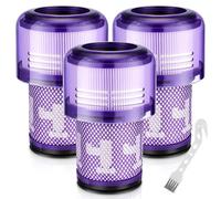 3 Pack Vacuum Filters Replacement Parts Compatible with Dyson V12 Detect Slim, Detect Slim Animal, Slim+ Cordless Vacuum and V12 Slim Absolute Vacuums, SV34, SV35 Compare to Part 971517-01.