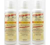 3 Pack VITA-MYR 16 Oz Safe & Effective Herbal Zinc-Plus All Natural Mouthwash - Gluten Free & Vegan, Vitamyr Mouthwash has No SLS, No Sugar, No Fluoride, No Alcohol, No Saccharin, Soothing
