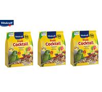 Vitakraft Fruit Cocktail With Fruits & Nuts 250g (Single Packet) - For Parrots and Parakeets