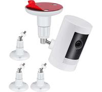 3 Pack Wall Mount Holder Compatible with Outdoor Security Camera, 360°Rotation Security Bracket，Camera Not Included