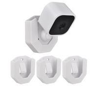 3 Pack Wall Mount No Drilling No Screws Compatible with Ring Indoor Cam (1st and 2nd Generation)/Blink Mini/Mini 2/Blink Outdoor 4/WYZE Cam OG v3 v4 Cameras, Self Adhesive Wall Mount