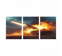 3 Pack War Diamond Art Kits Adults, Car Diamond Painting, 5D DIY Crystal Art Kits for Adults, Full Drill Paint by Numbers 24 x 16in x 3, Rhinestone Cross Stitch Embroidery Crafts Room Decor ZSHS-2671