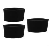 3-Pack Wet Foam Sleeve Filter for CRAFTSMAN CMXZVBE38765 Wet/Dry Vacuums, Washable Reusable Replacement Part for Shop Vacuum Cleaners, Black