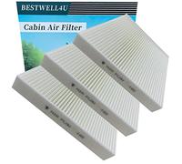 3 Pack White BW182 Cabin air filter for Civic,CR-V,CR-Z,Fit,HR-V,Insight,Replace CF11182,CP182,80292-TF0-G01