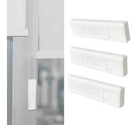 3-Pack White Plastic Cord Weight for Vertical Blinds, Curtain Weights for Window Shutters & Roller Blinds, Replacement Tensioner Device, Blind Spare Parts, 102x32x13mm, 100g Each
