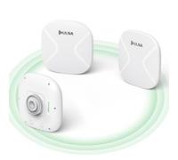 3 Pack Wireless Bridge Outdoor 2.4GHz&5.8GHz, ULNA Point to 2 Point Wireless Bridge Outdoor CPE802T,1000Mbps LAN Port, 3.1Miles Long Range WiFi Bridge Extend Internet to Barn Farm Office Outbuildings