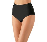 3 Pack Women's Brief Fine Cotton by Nina von C. 70 160 111 0 12-28 Black White