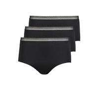 3 Pack Women's Brief Simply by Nina von C. 74 160 950 0 10-22 Black and White