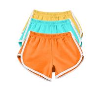 3 Pack Women'S Cotton Yoga Dance Short Pants - Hot Pants Shorts Women Sexy Sport Shorts Summer Athletic Cycling Hiking Sports Shorts Soft Cute Pyjama Shorts Women Lightweight Comfort Gym Shorts