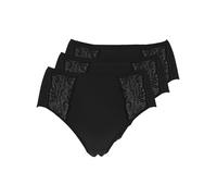 3 Pack Women's Maxi Brief Nostalgie by Pompadour Size 14-24 in three colors