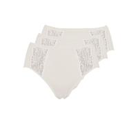 3 Pack Women's Maxi Brief Nostalgie by Pompadour Size 14-24 in three colors