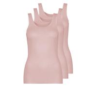 3 Pack Women's Sleeveless Vest Intime by Pompadour Size 10-24 in six colors