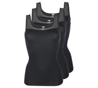 3 Pack Women's Sleeveless Vest New Vision by Pompadour Size 12-24 White or Black