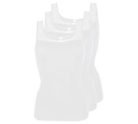 3 Pack Women's Sleeveless Vest New Vision by Pompadour Size 12-24 White or Black