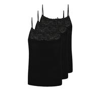 3 Pack Women's Spaghetti Top Nostalgie by Pompadour Size 12-22 in three colors