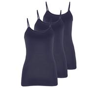 3 Pack Women's Strappy Vest Motion by Nina von C. 88 310 111 0 10-20 4 colours