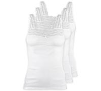 3-pack Women's Vest Viskose by Schöller 54193-41-500 Size 12-24 White